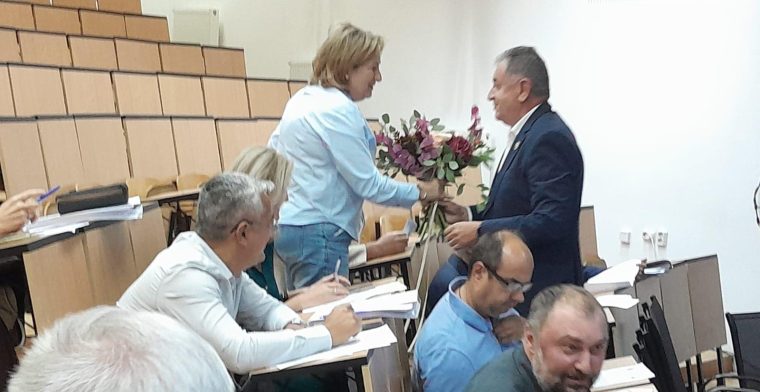Alina Manea, felicitată de Cristian Gentea. Care a fost motivul