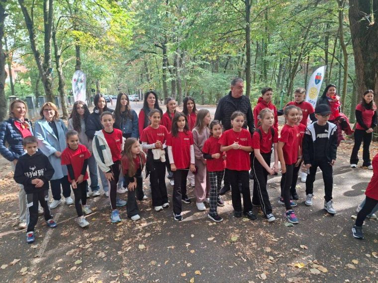 „Promenada Inimilor”, în Parcul Trivale. Mișcare pentru sănătate