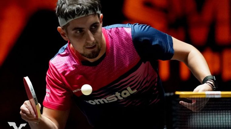 Tenis de masă. Eduard Ionescu l-a învins pe campionul european