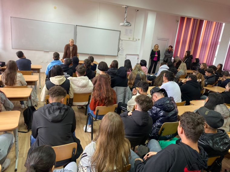 Asociația Română Antidrog alături de tinerii de la Liceul Tehnologic „Dimitrie Dima” din Pitești