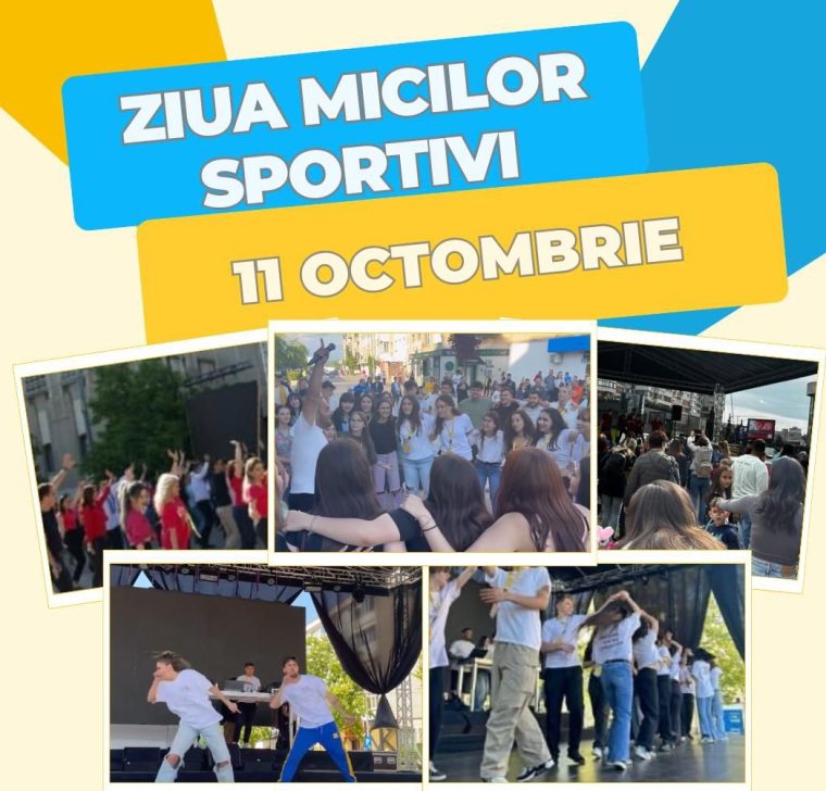 Pitești: ”Ziua Micilor Sportivi”, o zi dedicată copiilor şi bucuriei de a face mişcare