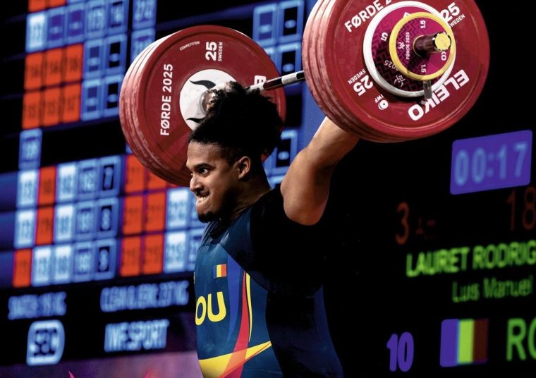 Luis Lauret, medalie de argint la Campionatul Mondial de haltere
