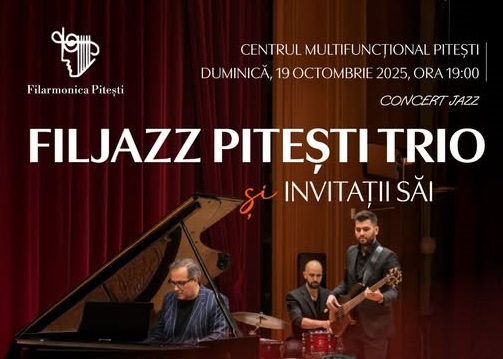 Viorica Pintilie și Cătălin Milea, în concert, la Filarmonica Pitești, duminică, 19 octombrie