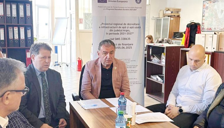 Începe modernizarea reţelelor de apă şi canalizare din Piteşti