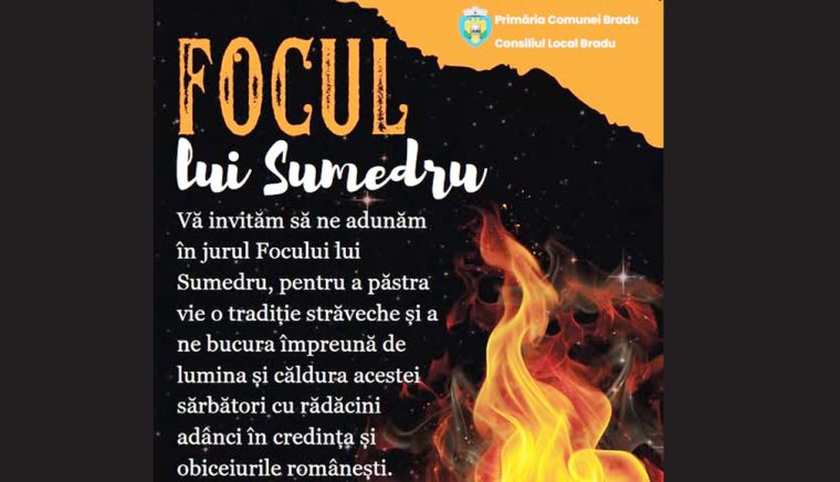 Focul lui Sumedru, la Baza Sportivă Bradu