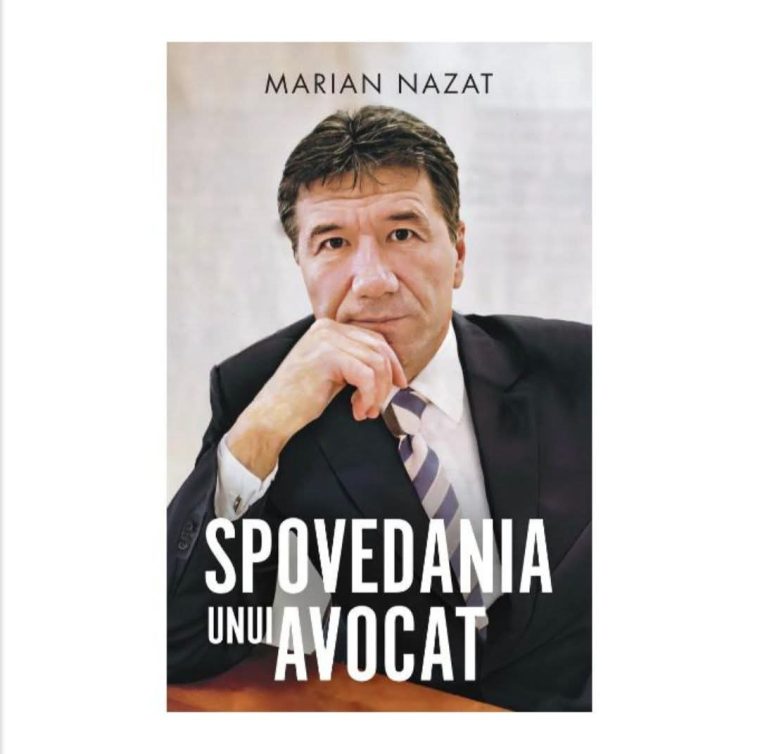 Marian Nazat lansează la Pitești „Spovedania unui avocat”