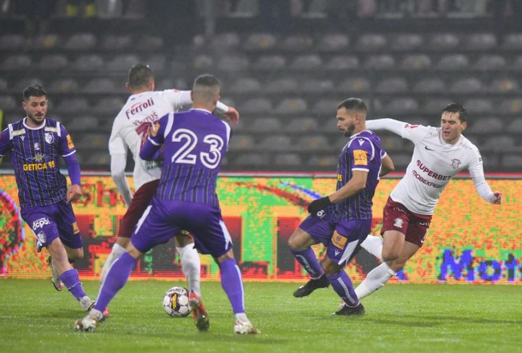 Derby-ul etapei 16 dintre Rapid și FC Argeș a fost reprogramat