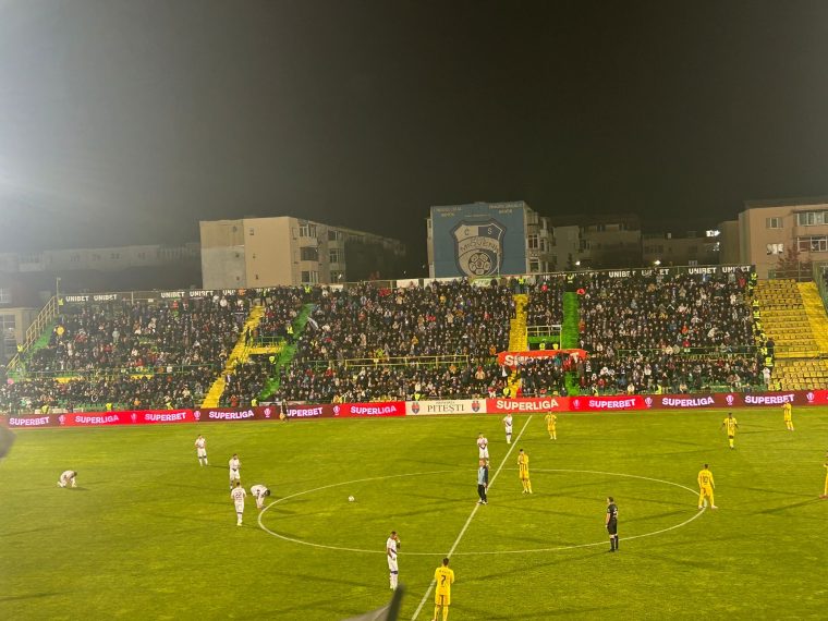 Viorel Moiceanu a dat lovitura de începere a meciului FC Argeș – Dinamo