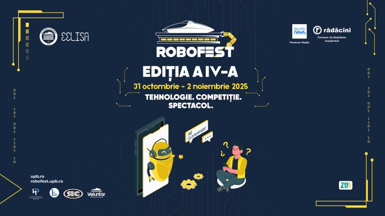 ROBOFEST 2025 aduce la București cea mai mare competiție de robotică din Europa