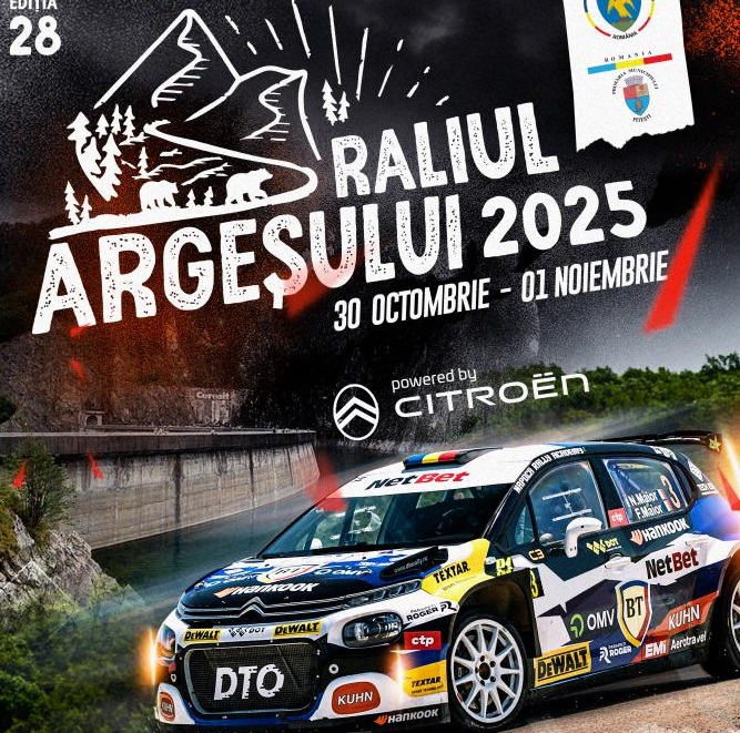 Raliul Argeșului powered by Citroën revine la Pitești