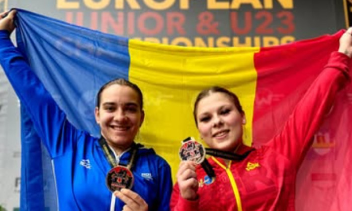 Medalii de argint și bronz pentru România la Campionatele Europene de haltere pentru tineret U23