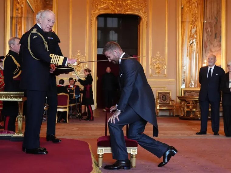 David Beckham devine „Sir David”: Regele Charles i-a acordat titlul de cavaler la Castelul Windsor
