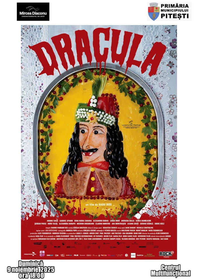 „Dracula”, varianta românească, și un film de groază se văd în premieră la Cinematogaful „Mircea Diaconu” din Pitești