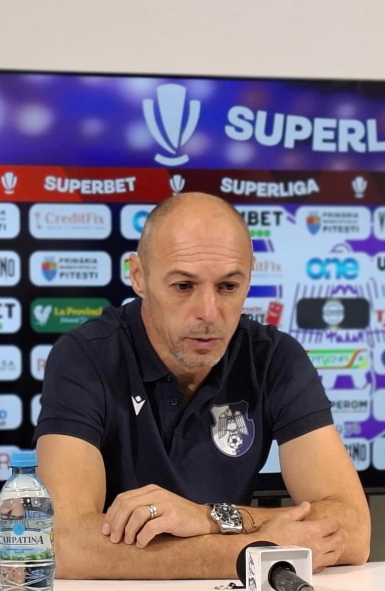 Bogdan Andone, după meciul Rapid – FC Argeș 2-0: „Îi felicit pe jucători pentru efort și pentru momentele bune!”