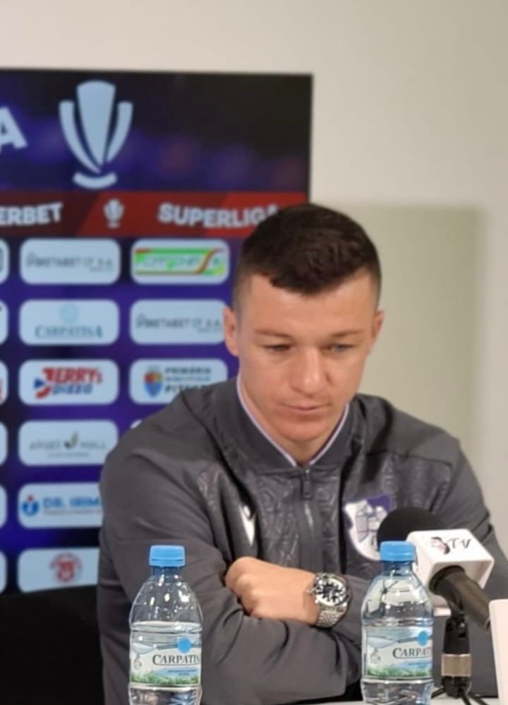 Vadim Rață, fotbalistul Argeșului, înainte de duelul cu Rapid: „Întâlnim o echipă pragmatică”