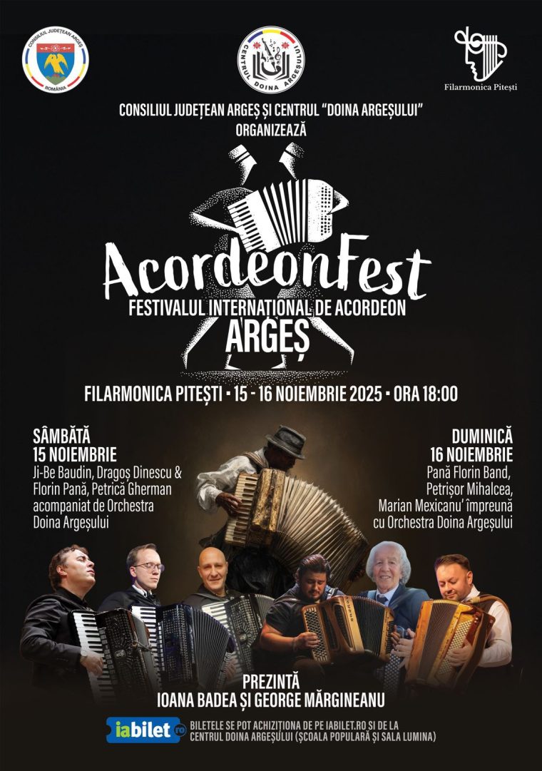 Festival Internațional de Acordeon la Filarmonica Pitești