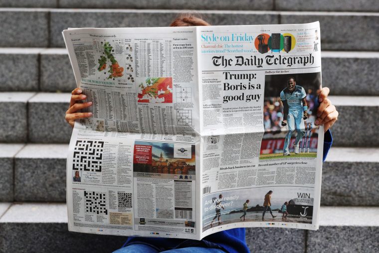 Marea Britanie: The Telegraph, cumpărat de Daily Mail cu 500 de milioane lire sterline