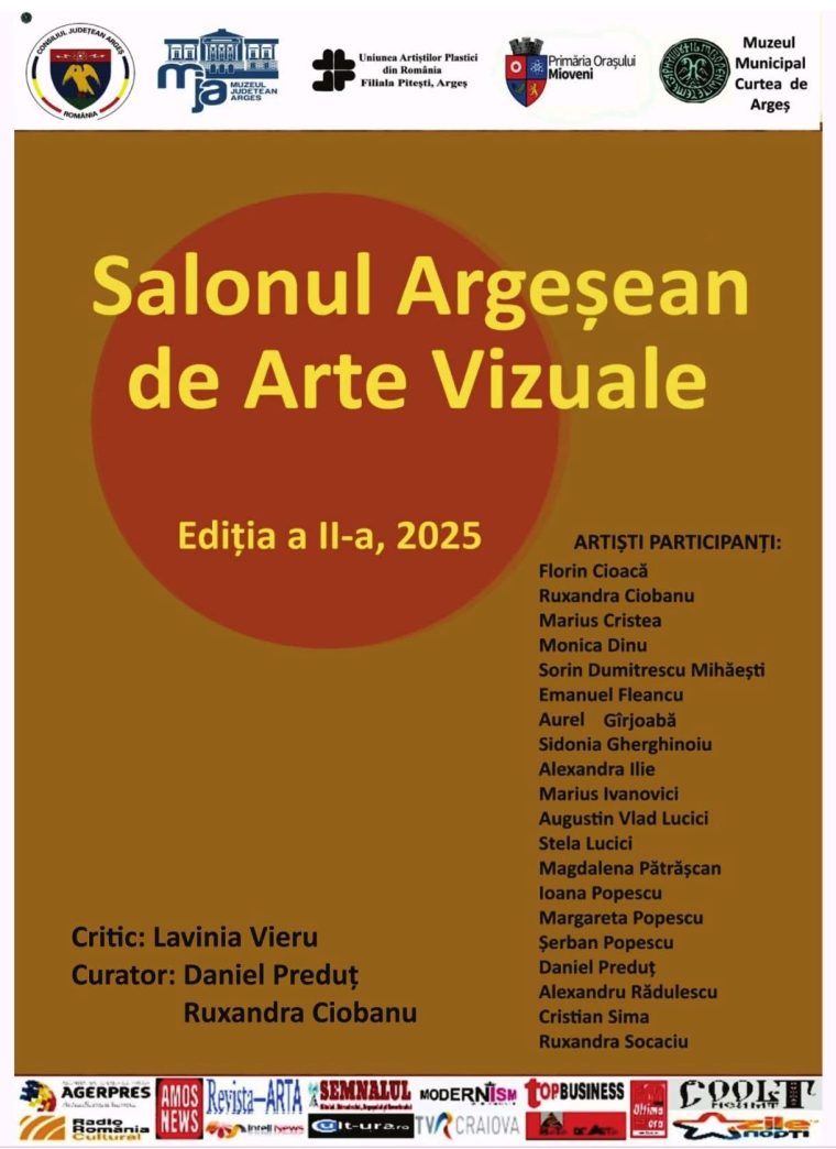 Salonul Argeșean de Arte Vizuale, găzduit la Mioveni. Când începe