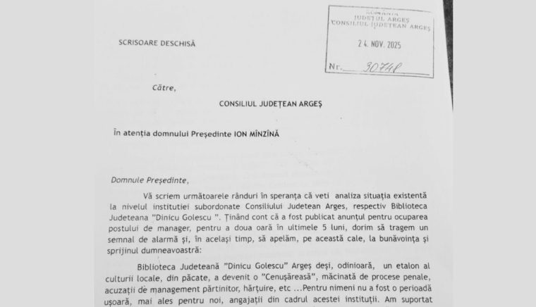 Fierbe Biblioteca Judeţeană! 12 salariaţi trag un semnal de alarmă privind noul concurs pentru funcţia de manager