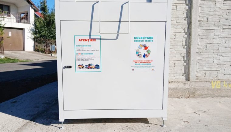 Şi în Oarja se colectează separat deşeurile textile