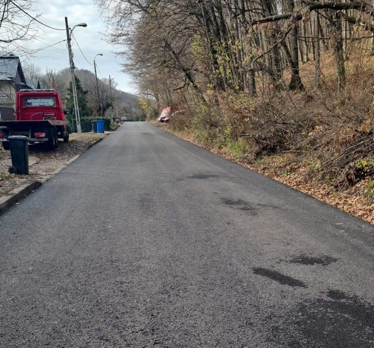 Pitești: Lucrări de reparații ale carosabilului finalizate pe strada Zamfirești