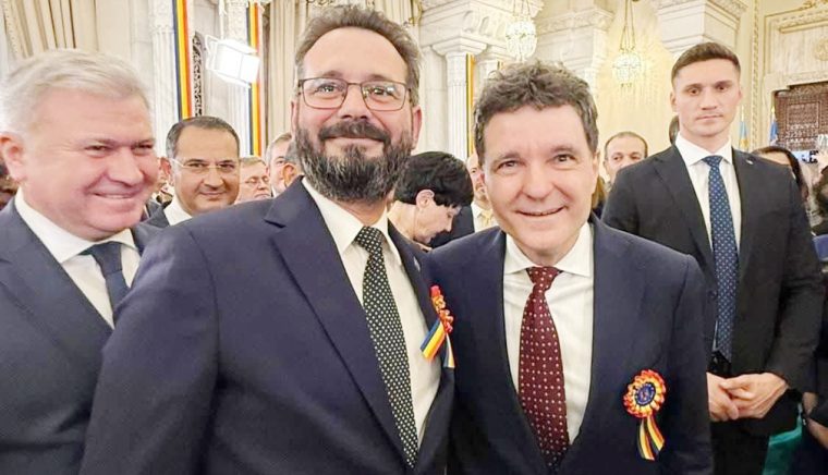 Mihai Coteţ, invitat la prima recepţie de Ziua Naţională a preşedintelui Nicuşor Dan