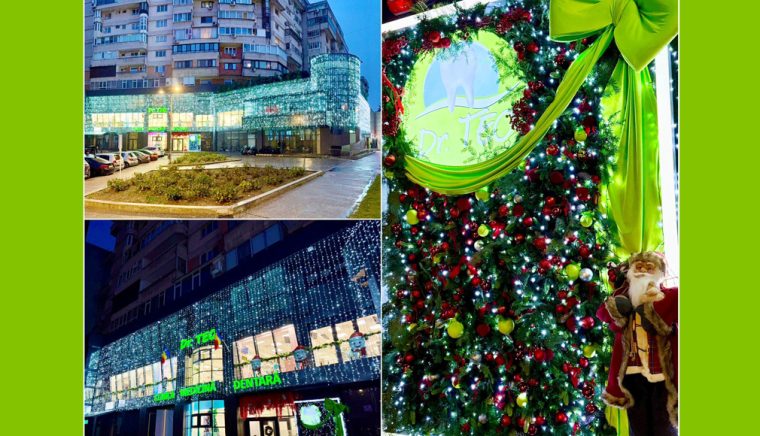 Clinica de medicină dentară Dr. TEO – Zâmbim oricând împreună! Piteştiul intră în povestea iernii: Clinica Dr. TEO aduce magia Crăciunului!