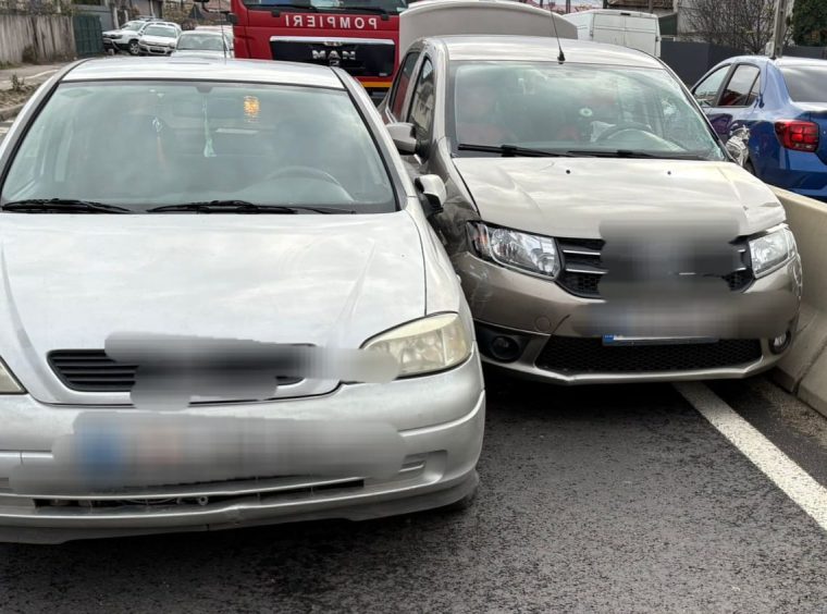 Accident în Argeș, la Mărăcineni. Trei răniți, preluați de paramedici