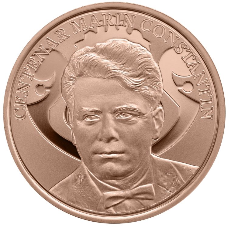 Fondatorul Corului Madrigal, pe o monedă din tombac cuprat 