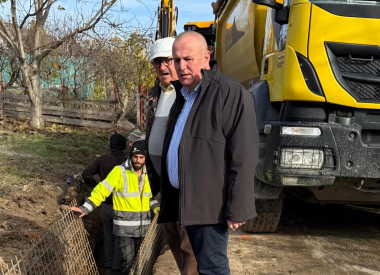 Primarul Nicolae Velcea: „Ducem la bun sfârșit toate proiectele de infrastructură”
