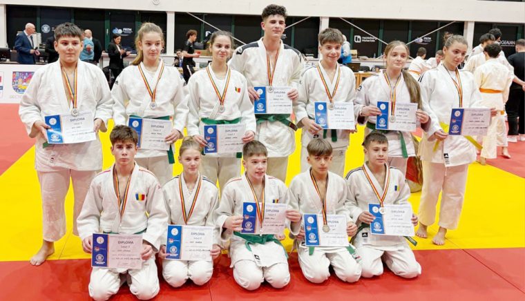 Selecţionata Argeşului, argint la Campionatul Naţional de Judo