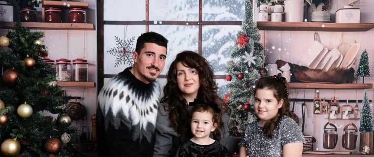 Ce le-a adus Moș Crăciun fiicelor fotbalistului Marius Briceag