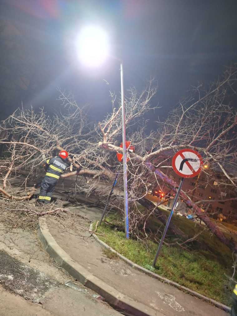 Vântul a făcut ravagii în Argeș