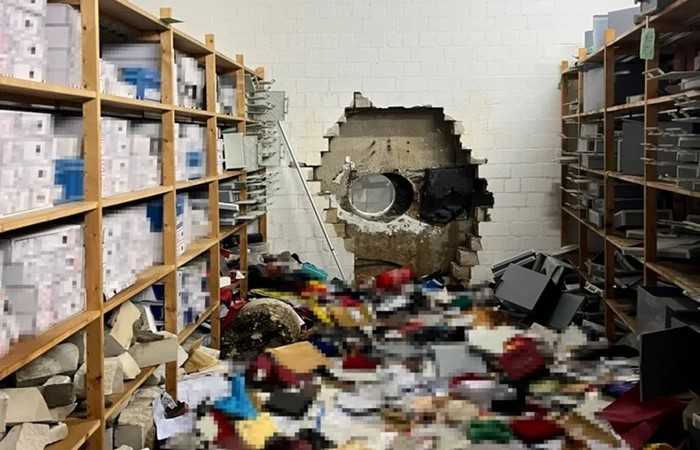 Jaful care zguduie sistemul bancar german: hoții au spart zidul băncii și au plecat cu 10 milioane de euro fără să fie văzuți