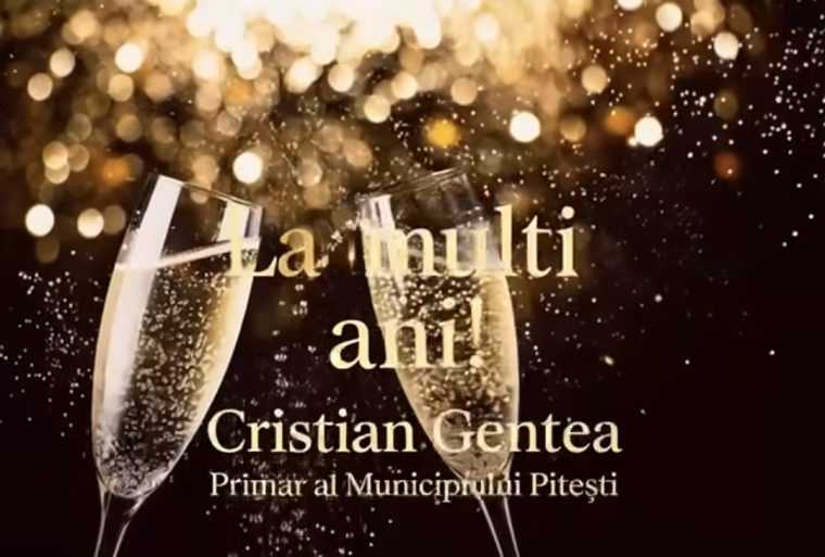 Video. Cristian Gentea: „Un An Nou fericit, cu sănătate și încredere în viitor!”