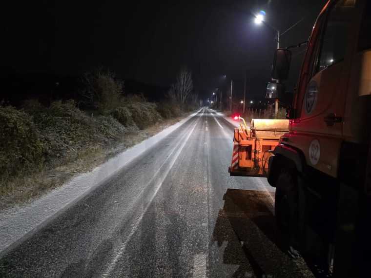 Echipele de intervenție de la SEdC Mioveni au muncit toată noaptea