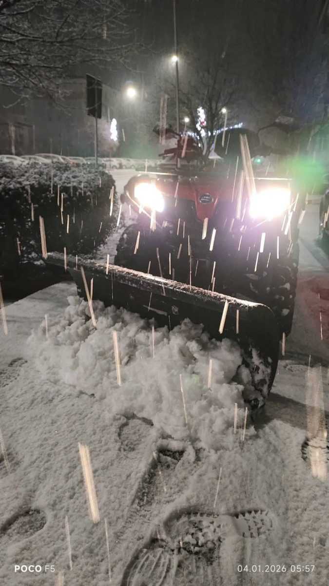 SEdC Mioveni, în teren pentru deszăpezire