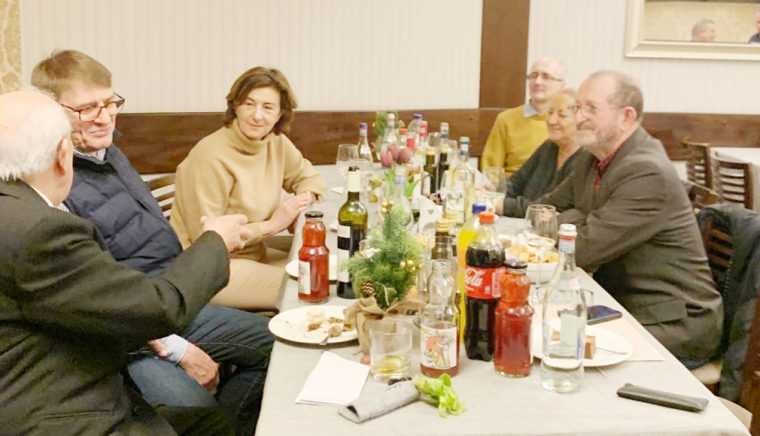 Ion M. Ioniţă şi soţia sa, Alexandra Andon, invitaţi la ziua venerabilului inginer Ilarie Isac