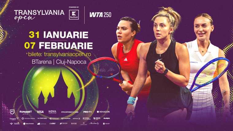 Emma Răducanu, Jaqueline Cristian și Sorana Cîrstea sunt pe tabloul principal la Transylvania Open 2026
