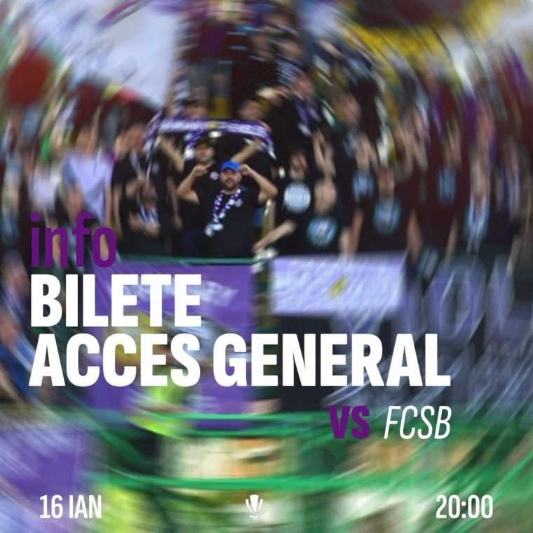 Noutăți despre vânzarea biletelor la meciul dintre FC Argeș și FCSB
