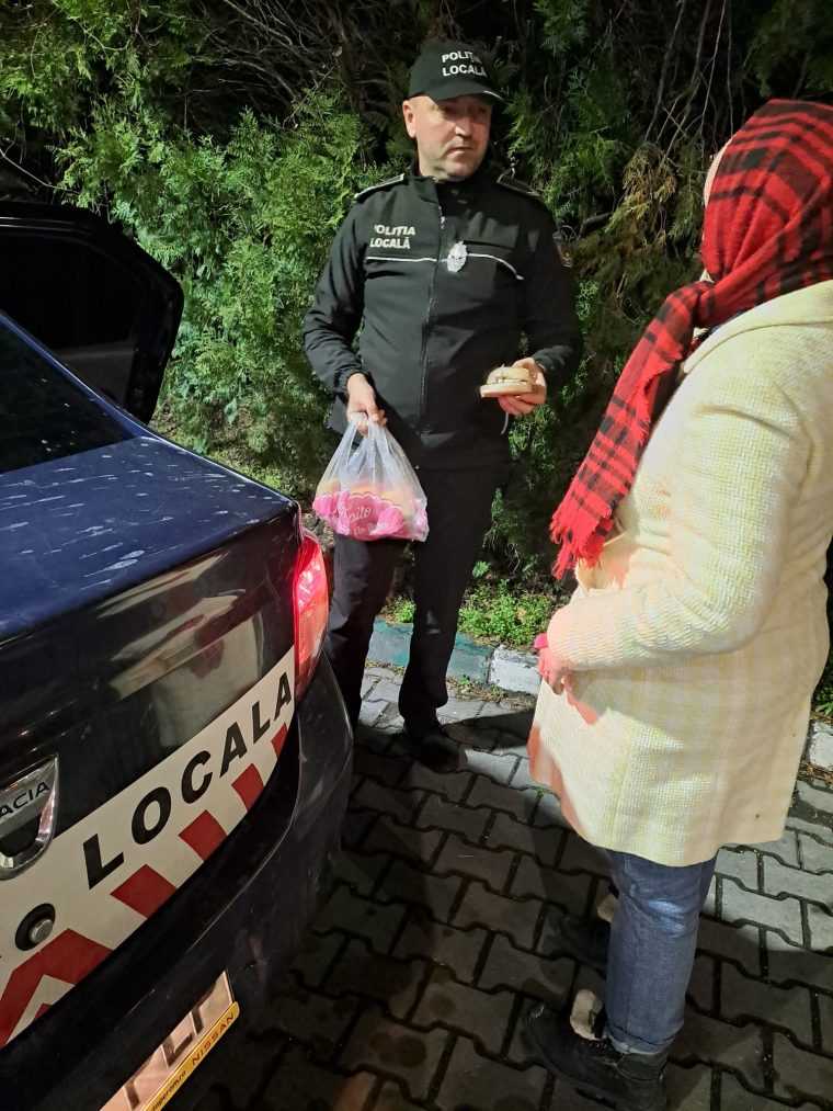 Oamenii străzii, ajutați la Pitești în fiecare noapte de Poliția Locală