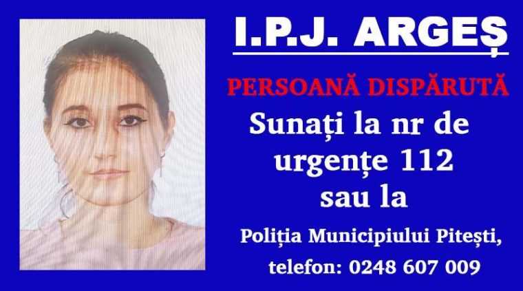 Argeș. O femeie a plecat de acasă. Soțul ei a apelat la Poliție