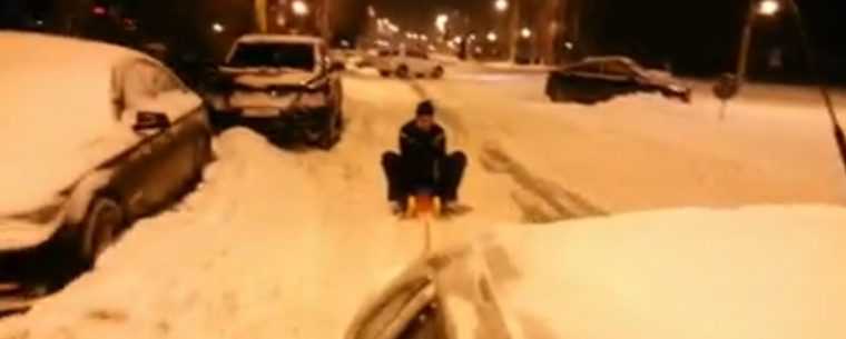 Accident mortal la săniuș: sania cu 6 oameni era trasă de o mașină