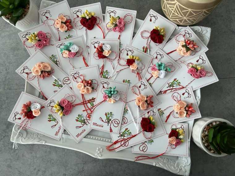 Mărțișoare engros: începutul primăverii văzut prin ochii comercianților