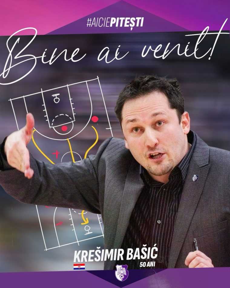 FC Argeș Basketball anunță noul antrenor principal