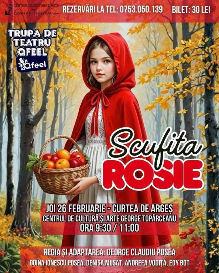 Teatru pentru copii la Curtea de Argeș