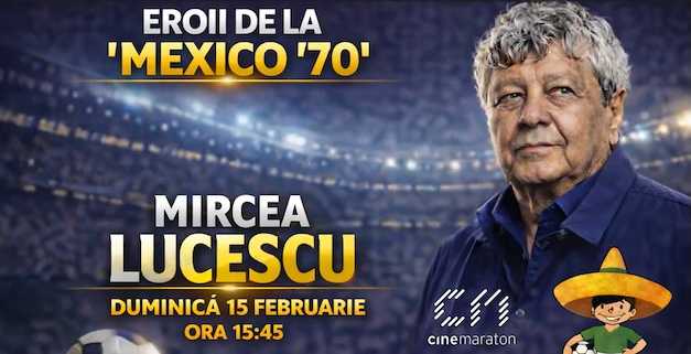 Mircea Lucescu, erou de film într-un documentar-eveniment produs de Cinemaraton și Prima Sport