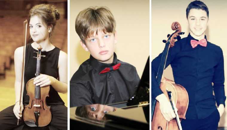 Trei elevi de la „Dinu Lipatti”, concert cameral la Filarmonica Piteşti