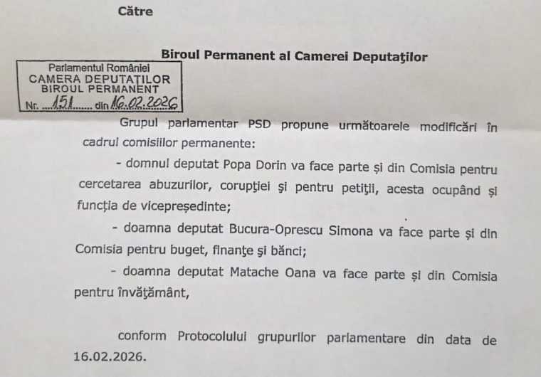 Doi argeșeni, funcții noi în comisiile permanente ale Camerei Deputaților