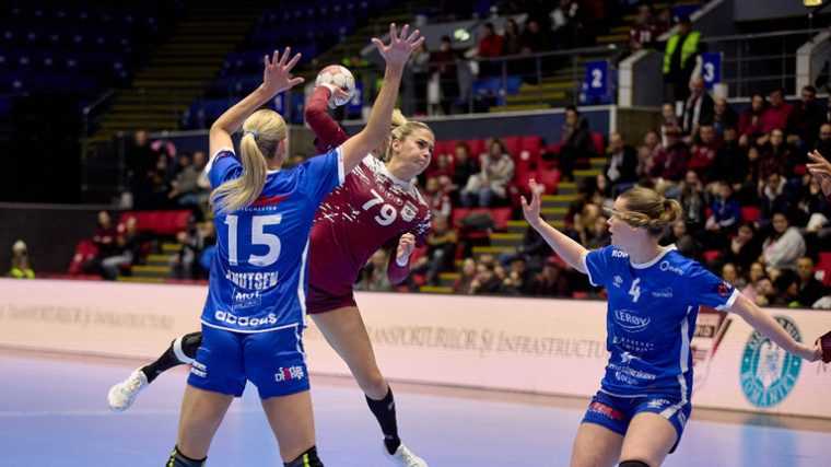Handbal feminin: Rapid Bucureşti a învins Tertnes Bergen şi s-a calificat în sferturile European League